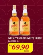 Oferta de White Horse - Whisky Escocés por R$69,9 em Assaí Atacadista