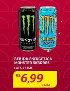 Oferta de Monster - Bebida Energética por R$6,99 em Assaí Atacadista