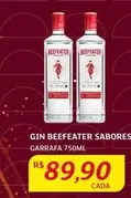 Oferta de Beefeater - Gin por R$89,9 em Assaí Atacadista