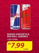 Oferta de Red Bull - Bebida Energetica Sabores por R$7,99 em Assaí Atacadista