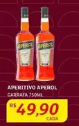 Oferta de Aperol - Aperitivo por R$49,9 em Assaí Atacadista