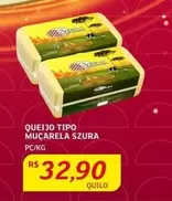 Oferta de Szura - Queijo Tipo Muçarela por R$32,9 em Assaí Atacadista