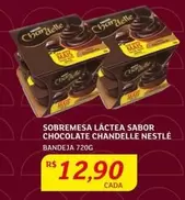 Oferta de Chandelle - Sobremesa Láctea Sabor Chocolate por R$12,9 em Assaí Atacadista