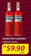 Oferta de Campari - Aperitivo por R$59,9 em Assaí Atacadista