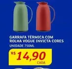 Oferta de Vogue - Garrafa Térmica Com por R$14,9 em Assaí Atacadista