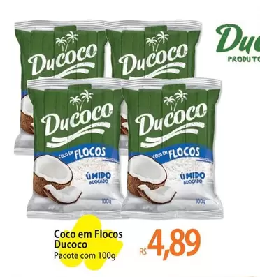 Oferta de Ducoco - Coco Em Flocos por R$4,89 em Atacadão