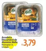 Oferta de De   - Assadeira Descartável De Aluminio por R$3,79 em Atacadão