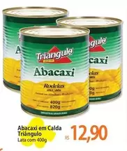 Oferta de Triângulo - Abacaxi Em Calda por R$12,9 em Atacadão