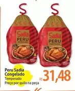 Oferta de Sadia - Peru Congelado por R$31,48 em Atacadão