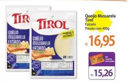 Oferta de Tirol - Queijo Mussarela por R$16,95 em Atacadão