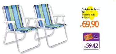 Oferta de De   - Cadeira De Praia por R$69,9 em Atacadão