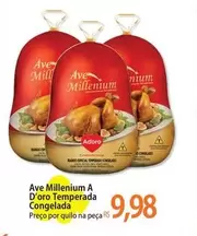 Oferta de Millenium - Ave  A D'Oro Temperada Congelada por R$9,98 em Atacadão