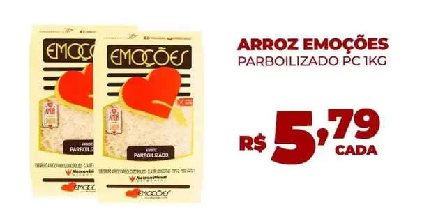 Oferta de Arroz por R$5,79 em Fort Atacadista