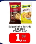 Oferta de Pacote - Salgadinho Torcida Sabores por R$1,59 em Tenda Atacado