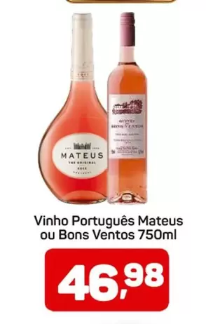 Oferta de Português - Vinho por R$46,98 em Supermercados ABC