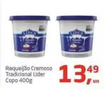 Oferta de Lider - Requeijão Cremoso Tradicional por R$13,49 em Tenda Atacado