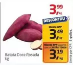 Oferta de 19 - Batata Doce Rosada por R$3,99 em Tenda Atacado