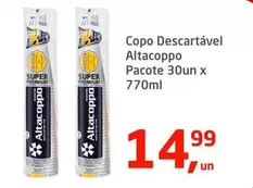 Oferta de Super - Copo Descartável Altacoppo por R$14,99 em Tenda Atacado