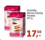 Oferta de Norcau - Chantilly Norcau Chanty por R$17,5 em Tenda Atacado