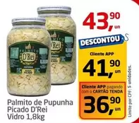 Oferta de Rei - Palmito De Pupunha Picado por R$43,9 em Tenda Atacado