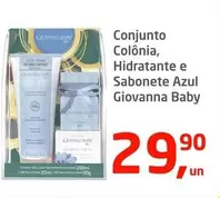 Oferta de Giovanna Baby - Conjunto Colônia, Hidratante E Sabonete Azul por R$29,9 em Tenda Atacado