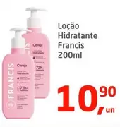 Oferta de Cereja - Loção Hidratante por R$10,9 em Tenda Atacado