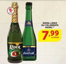 Oferta de Lider - Sidra  Ou Celebrate por R$7,99 em Roldão