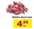 Oferta de Batata-Doce Roxa por R$4,99 em Carrefour