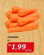 Oferta de Cenoura por R$1,99 em Assaí Atacadista