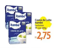 Oferta de Itambé - Creme De Leite por R$2,75 em Atacadão