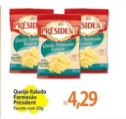 Oferta de Parma - Queijo Ralado Parmesão por R$4,29 em Atacadão