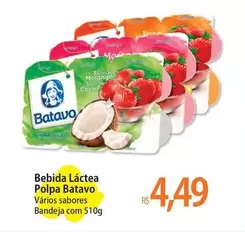 Oferta de Batavo - Bebida Láctea Polpa por R$4,49 em Atacadão