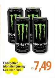 Oferta de Monster - Energético Energy por R$7,49 em Atacadão