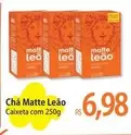 Oferta de Leão - Chá Matte por R$6,98 em Atacadão