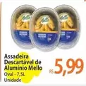 Oferta de De   - Assadeira Descartável De Aluminio por R$5,99 em Atacadão