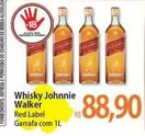 Oferta de Johnnie Walker - Whisky por R$88,9 em Atacadão