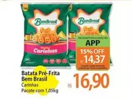 Oferta de Bem Brasil - Batata Pré-frita por R$16,9 em Atacadão