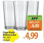 Oferta de Nadir - Copo  Refresco Bar por R$4,99 em Atacadão