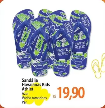 Oferta de Havaianas - Sandália  Kids por R$19,9 em Atacadão