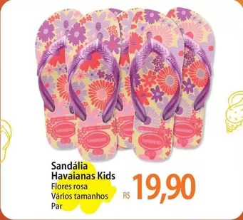 Oferta de Havaianas - Sandalia  Kids por R$19,9 em Atacadão