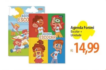 Oferta de Foroni - Agenda por R$14,99 em Atacadão