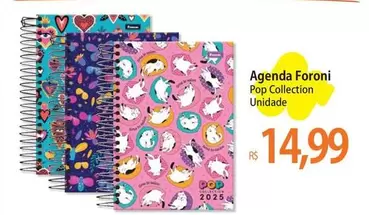 Oferta de Foroni - Agenda por R$14,99 em Atacadão