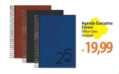 Oferta de Foroni - Agenda Executiva por R$19,99 em Atacadão