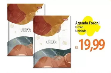 Oferta de Urban - Agenda Foroni por R$19,99 em Atacadão