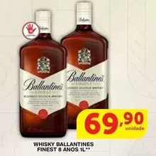 Oferta de Ballantine´s - Whisky Finest 8 Anos por R$69,9 em Roldão