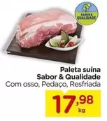 Oferta de Sabor - Paleta Suína Sabor & Qualidade por R$17,98 em Carrefour