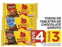 Oferta de Garoto - Todos Os Tabletes De Chocolate em Carrefour