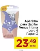 Oferta de Venus - Aparelho para depilar Intima por R$23,49 em Carrefour