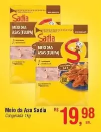 Oferta de Sadia - Meio Da Asa por R$19,98 em Fort Atacadista