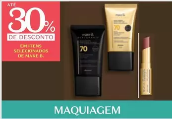 Oferta de De   - Em Itens Selecionados em O Boticário